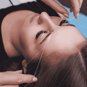 Eyebrow and Forehead Threading
